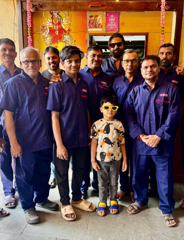 The Santosh Magnetic Works team at our Mumbai works