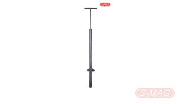 Magnetic sampling probe with T-handle and sliding release sleeve