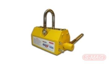Maxx 1000 permanent magnetic lifter, three-quarter view