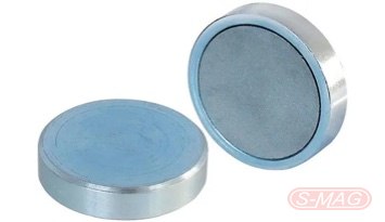 Alnico Shallow Pot Magnets